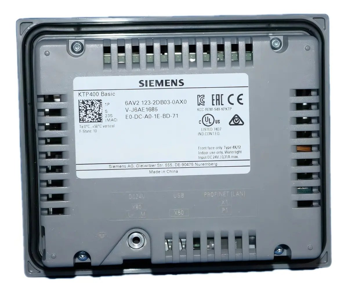 Pantalla Panel Simatic Hmi Ktp400 Siemens 6av2123-2db03-0ax0 - Image 4