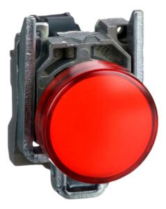 Ojo De Buey Xb4 Metálico 22mm 24v Rojo Schneider