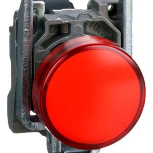 Ojo De Buey Xb4 Metálico 22mm 24v Rojo Schneider