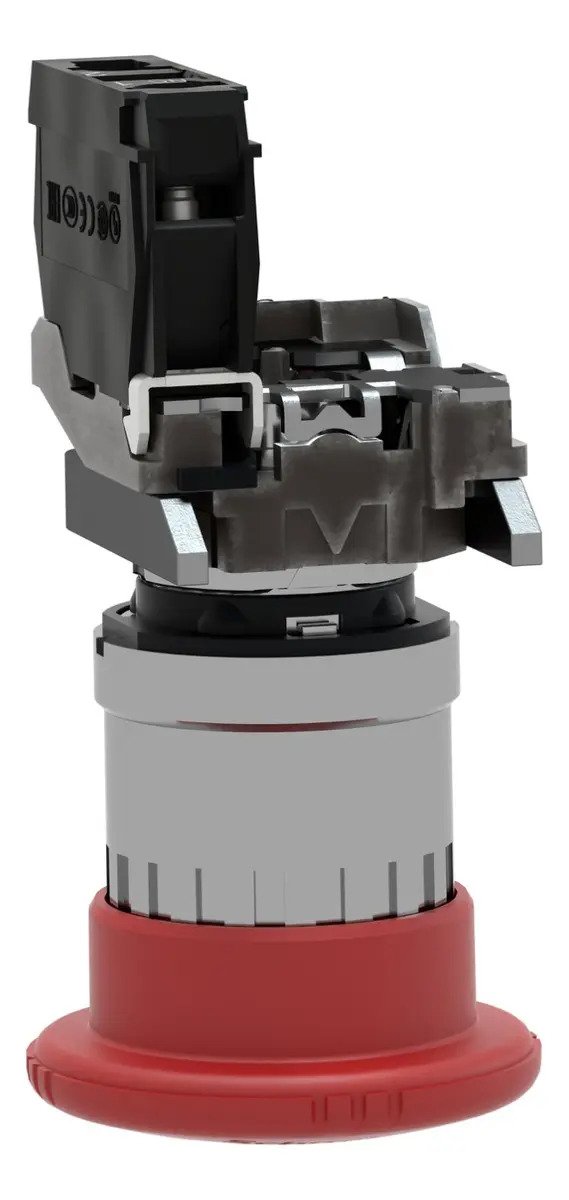 Botón Pulsador Schneider Xb4bs8442 Rojo - Image 3