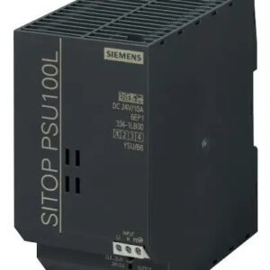 Siemens Sitop Lite 24 Voltios De Corriente Directa, Fuente De Alimentación Monofásica De 10 Amperios