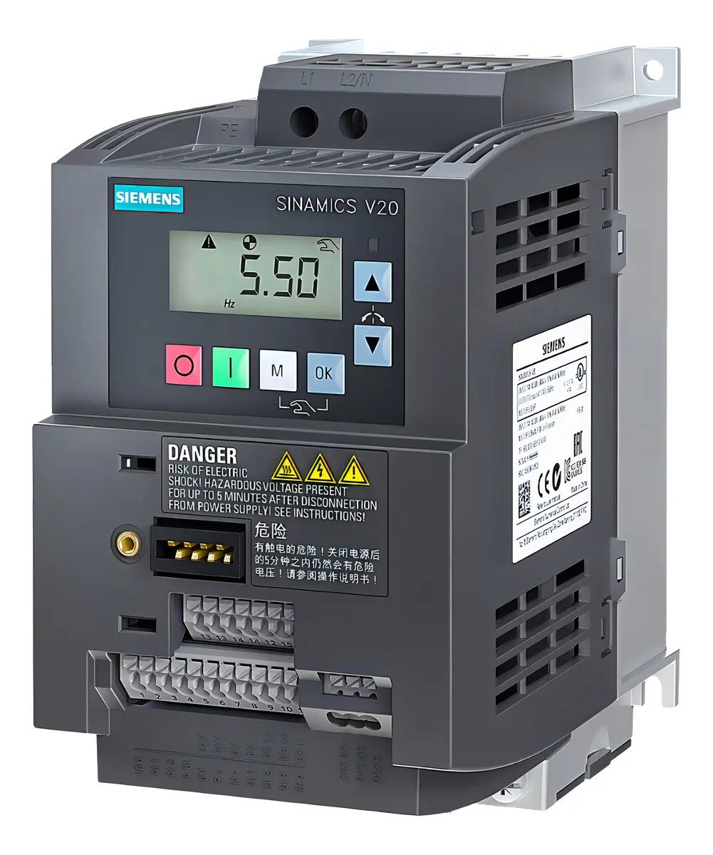 Convertidor De Frecuencia V20 1ac Lo:1.5kw 7.8a