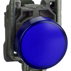 Ojo De Buey Schneider Xb4 Metalico 24v Azul Xb4bvb6