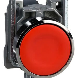 Pulsador Schneider Electric Metálico Rojo Ip67